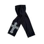 Black Royal Cross Sweatpants
